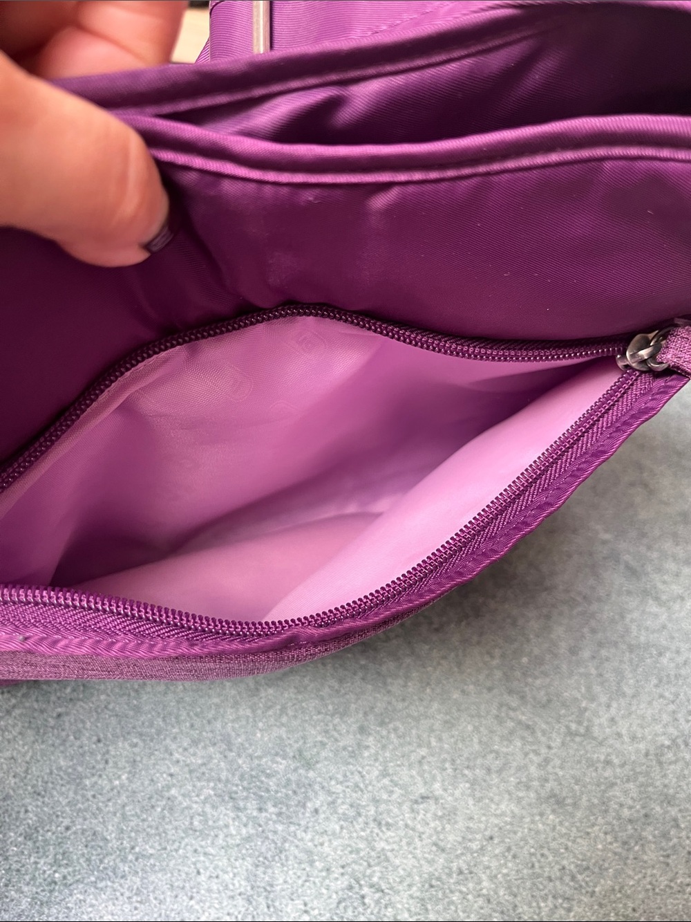 New Lug Concord Purple Wings Bag - Picture 11 of 13